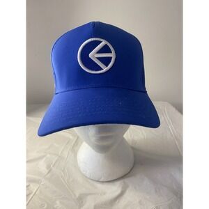 Ethika Athletic Hat Bright Blue Snapback Adjustable Mesh Breathable Hat